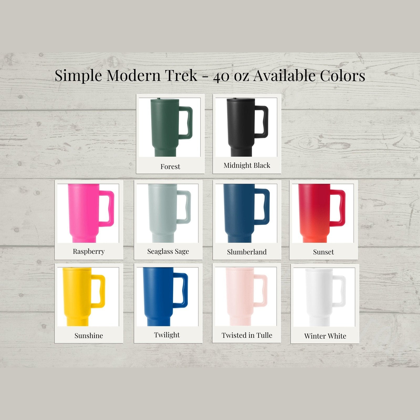 Simple Modern: New Colors Arrived for Our 40oz Trek Tumbler!