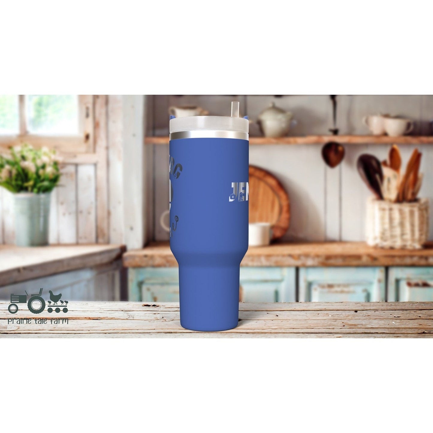 Med Surg Nurse 40 oz Laser Engraved Tumbler with Handle, Lid, Straw, Double Wall Insulated Cup