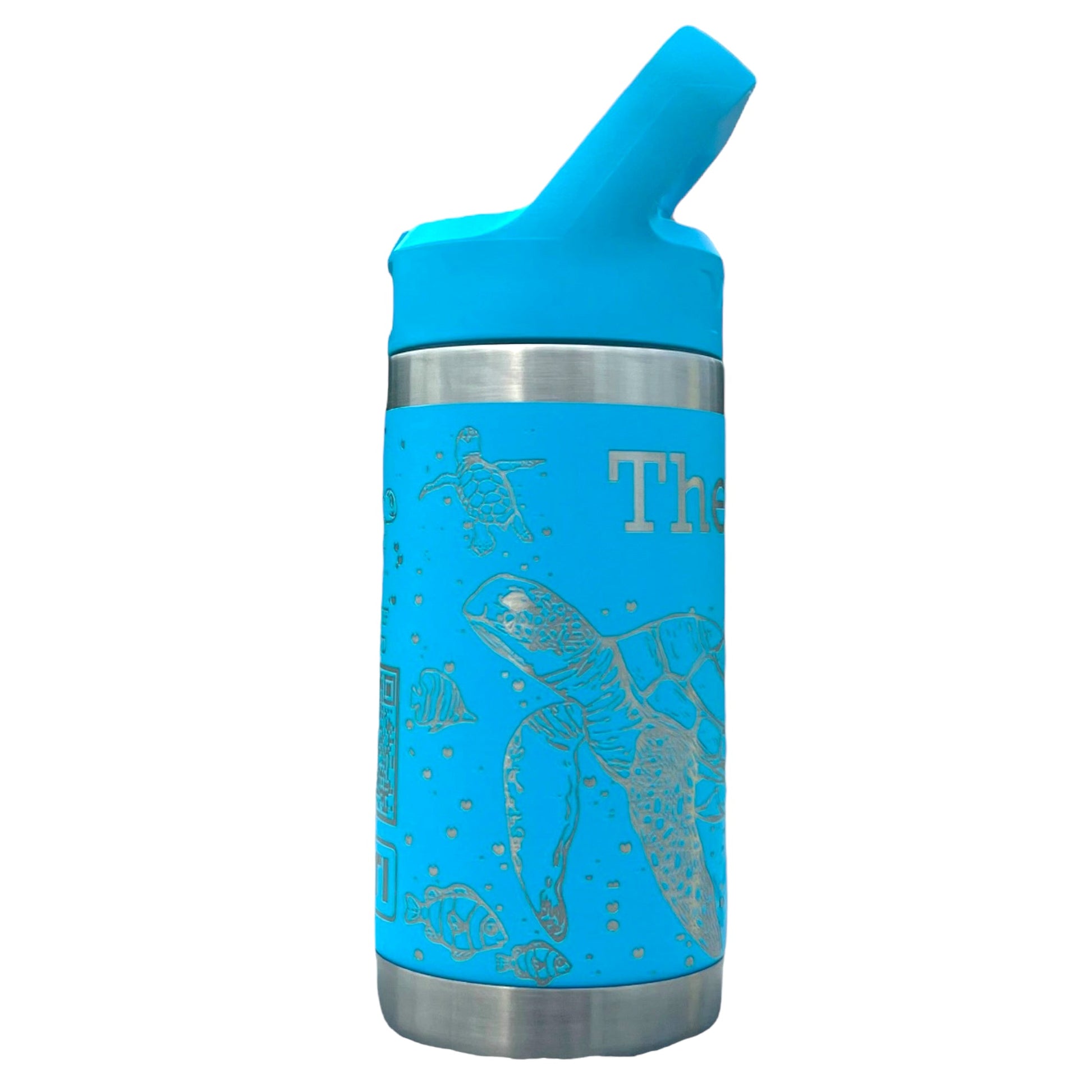Yeti Rambler Jr Bottle, Kids, Reef Blue, 12 Ounce